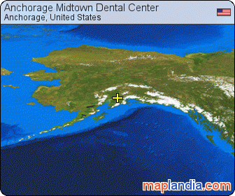 Anchorage Midtown Dental Center satellite map