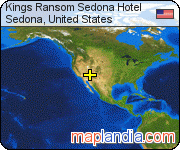 Kings Ransom Sedona Hotel satellite map