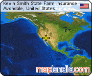 Kevin Smith State Farm Insurance satellite map