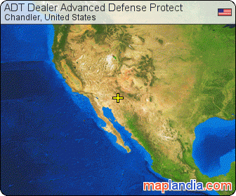ADT Dealer Advanced Defense Protect satellite map