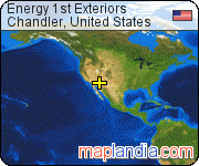 Energy 1st Exteriors satellite map