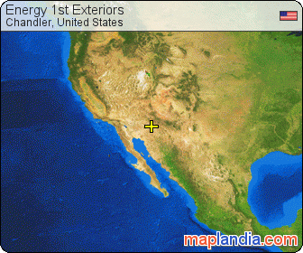 Energy 1st Exteriors satellite map