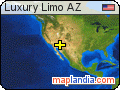 Luxury Limo AZ satellite map
