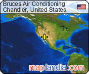 Bruces Air Conditioning satellite map