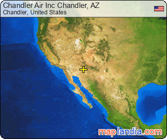 Chandler Air Inc Chandler, AZ satellite map