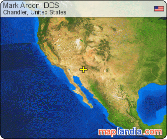 Mark Arooni DDS satellite map