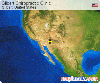 Gilbert Chiropractic Clinic satellite map