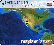 Dave's Car Care satellite map