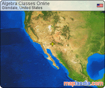 Algebra Classes Online satellite map