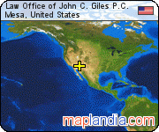 Law Office of John C. Giles P.C. satellite map