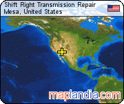 Shift Right Transmission Repair satellite map