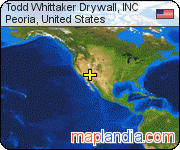 Todd Whittaker Drywall, INC satellite map
