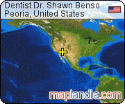 Dentist Dr. Shawn Benso satellite map