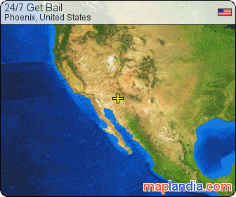 24/7 Get Bail satellite map