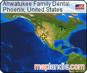 Ahwatukee Family Dental satellite map