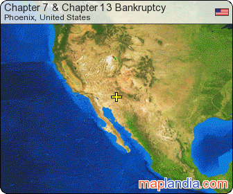 Chapter 7 & Chapter 13 Bankruptcy satellite map