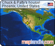 Chuck & Patty's house! satellite map