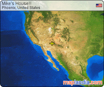 Mike's House!! satellite map
