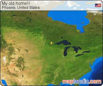 My old home!! satellite map