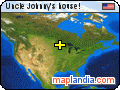 Uncle Johnny's house! satellite map