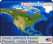 Uncle Johnny's house! satellite map