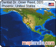 Dentist Dr. Omer Reed, DDS satellite map