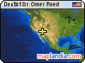 Dentist Dr. Omer Reed satellite map