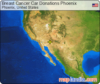 Breast Cancer Car Donations Phoenix satellite map