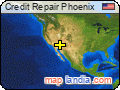 Credit Repair Phoenix satellite map