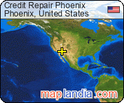 Credit Repair Phoenix satellite map