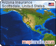 Arizona Insurance satellite map