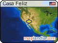 Casa Feliz satellite map