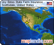 Joy Estes State Farm Insurance satellite map