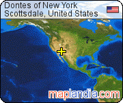 Donte’s of New York satellite map