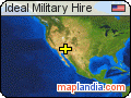 Ideal Military Hire satellite map