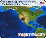 Accredited Appliance of Phoenix satellite map