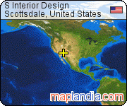 S Interior Design satellite map