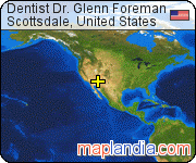 Dentist Dr. Glenn Foreman satellite map