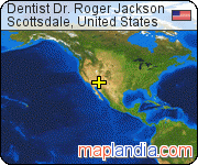 Dentist Dr. Roger Jackson satellite map