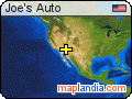 Joe's Auto satellite map
