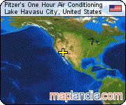 Pitzer's One Hour Air Conditioning  satellite map