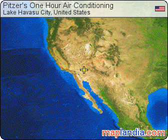 Pitzer's One Hour Air Conditioning  satellite map