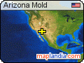 Arizona Mold satellite map