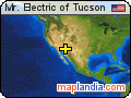 Mr. Electric of Tucson satellite map