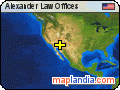 Alexander Law Offices satellite map