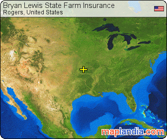 Bryan Lewis State Farm Insurance satellite map