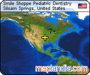 Smile Shoppe Pediatric Dentistry satellite map