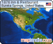 1876 Inn & Restaurant satellite map