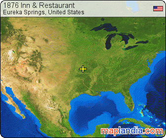 1876 Inn & Restaurant satellite map