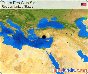 Otium Eco Club Side satellite map